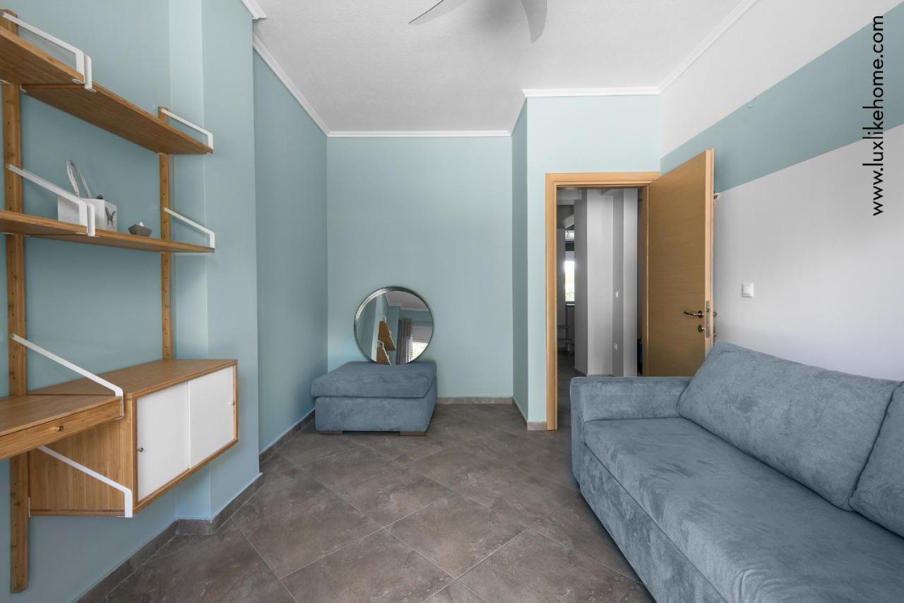 #Luxlikehome - Mediterranee Beachfront Summer House Kalyves Polygyrou Exterior photo